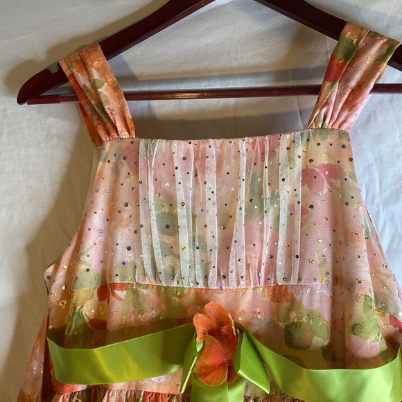 Girls floral dress size 16 - Picture 5 of 9